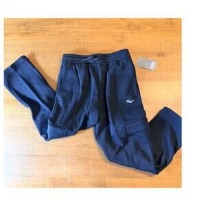 Everlast Boys S (8) Black Cargo Joggers Sweatpants NWT